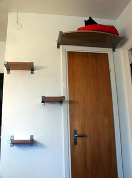 lifehacker http://lifehacker.com/5188992/create-a-cat-haven-from-ikea-shelves