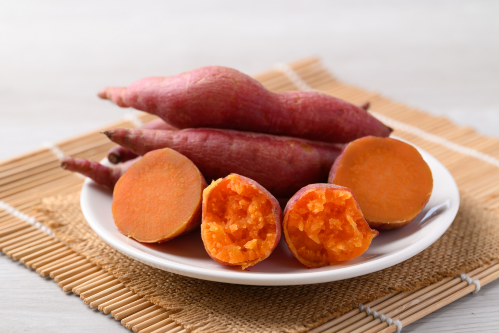 製作貓鮮食推薦食材:蕃薯(地瓜)。