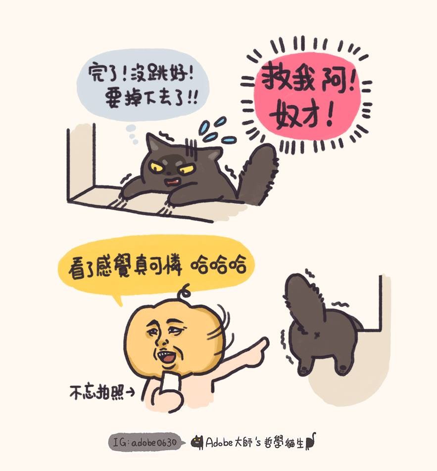 Adobe大師's哲學貓生
