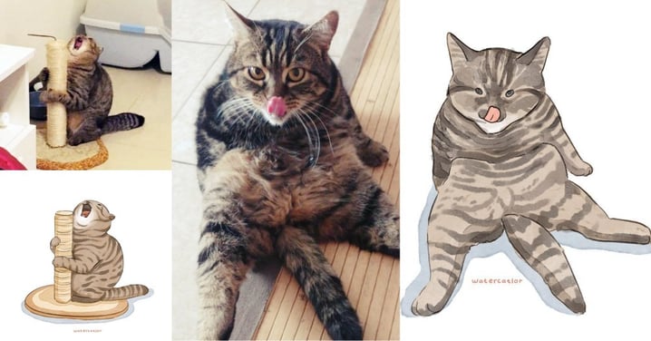 這姿勢是怎樣啦!7張「超獵奇梗圖→藝術感插畫」,各種怪姿勢都被神還原了!