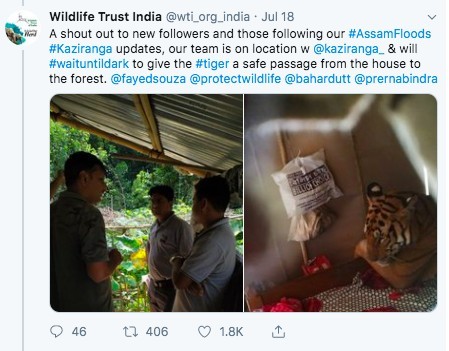 ＠Wildlife Trust India