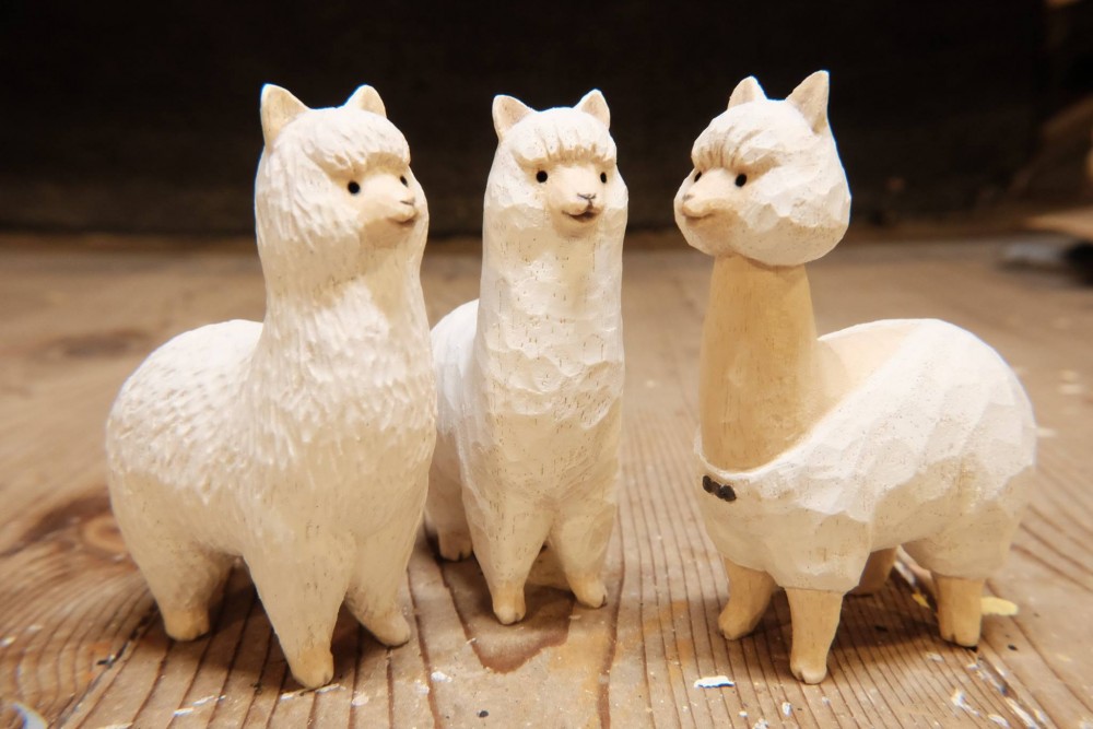 想作室木雕動物