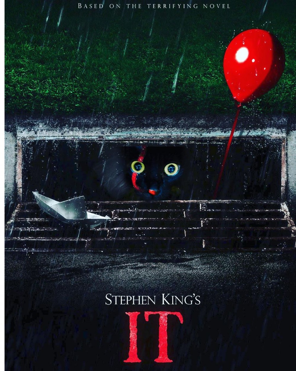 黑喵被酷搜恐怖電影「牠」