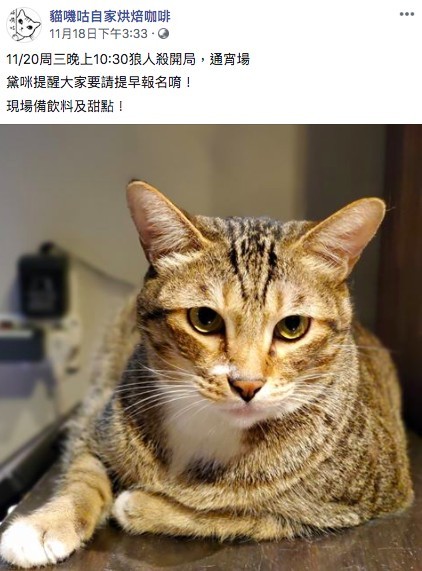FB 貓嘰咕自家烘焙咖啡