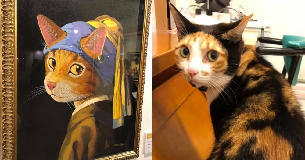 名畫,蒙娜麗莎,蒙納麗喵