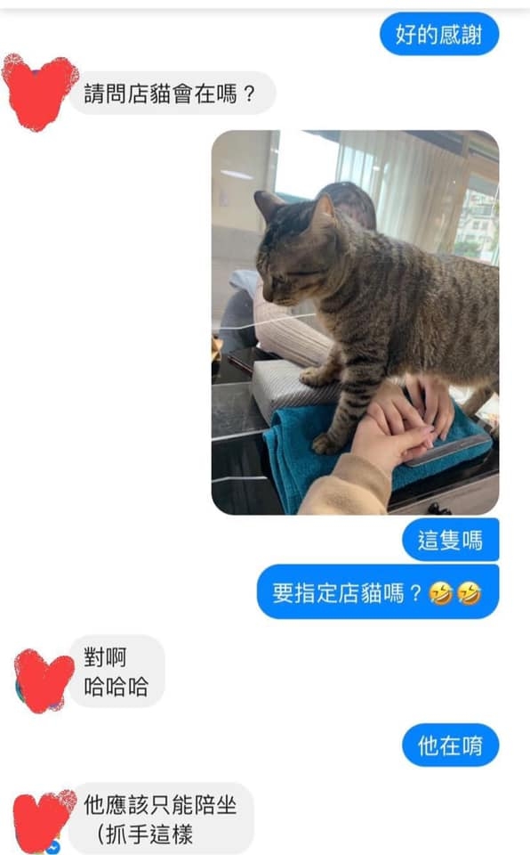 FB 美甲店的喵哥