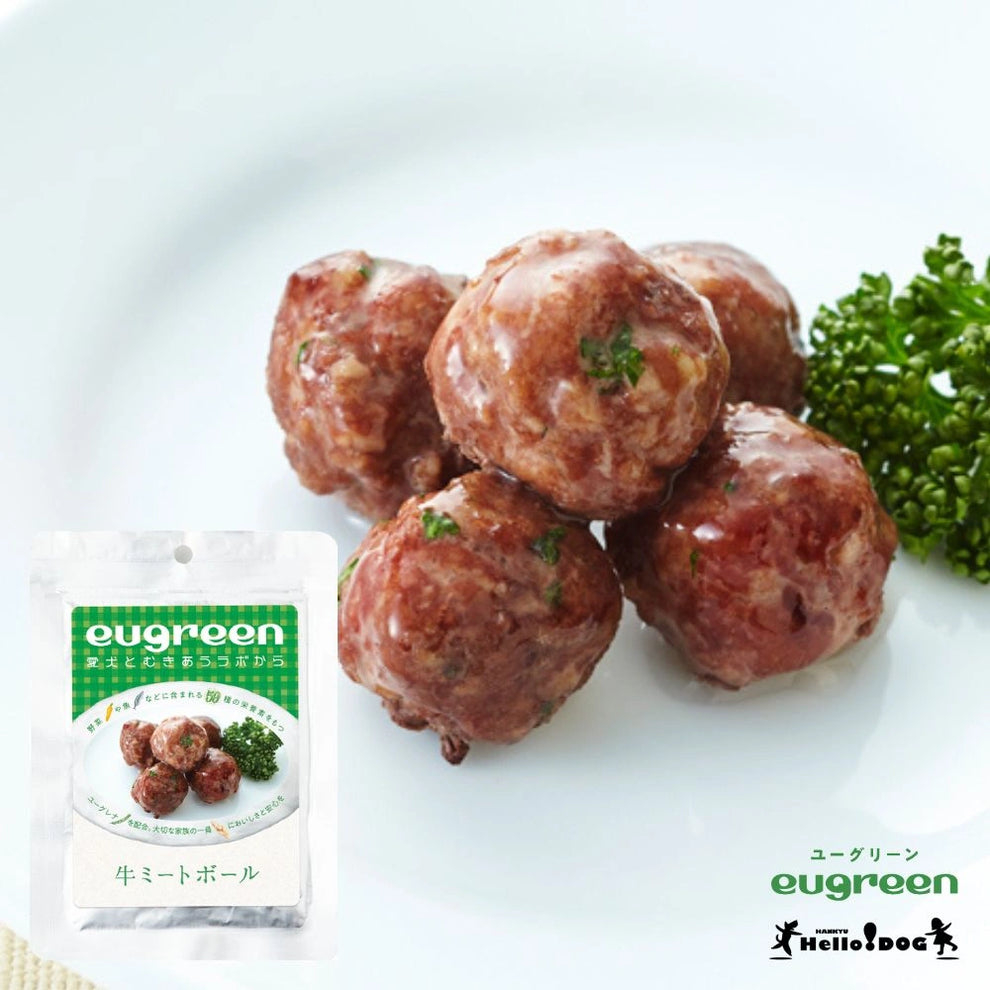 蔬菜牛肉丸：補鐵補能量，特別適合活動量大的幼犬。