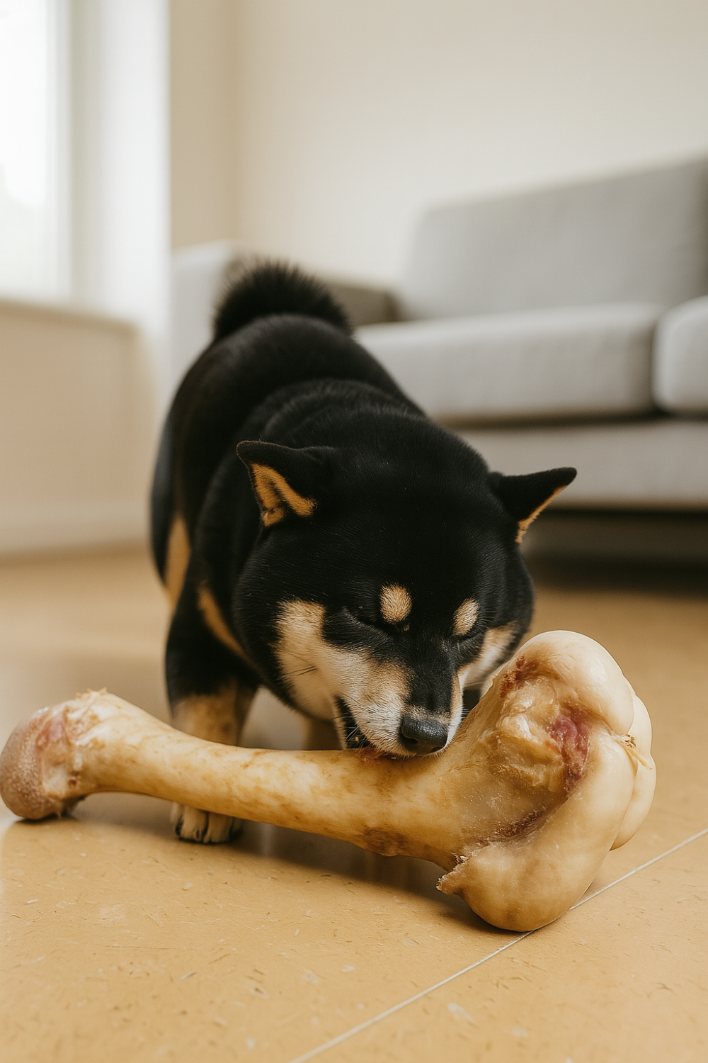 適合狗狗吃的骨頭包括生/未加工的軟骨類、無調味/無添加的天然骨頭及依狗體型選擇適當大小。