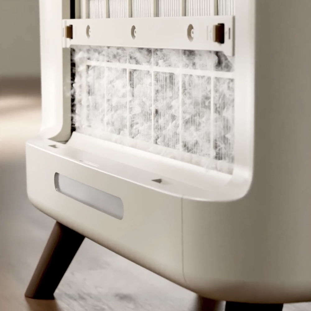 配備360小時智能浮毛清理刮刷，省卻手動清理！