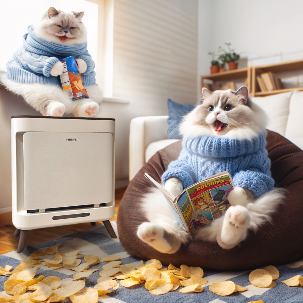 Philips寵物小「清」靈可一次過處理浮毛、異味、過敏原問題～