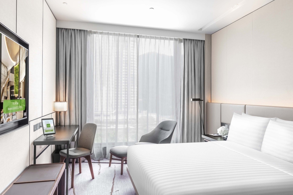 帝逸酒店房內內景。