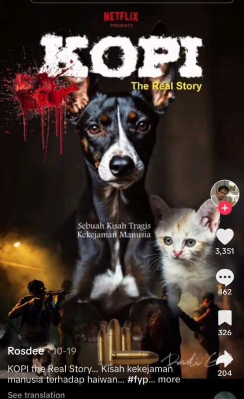 網民希望為Kopi討回公道。