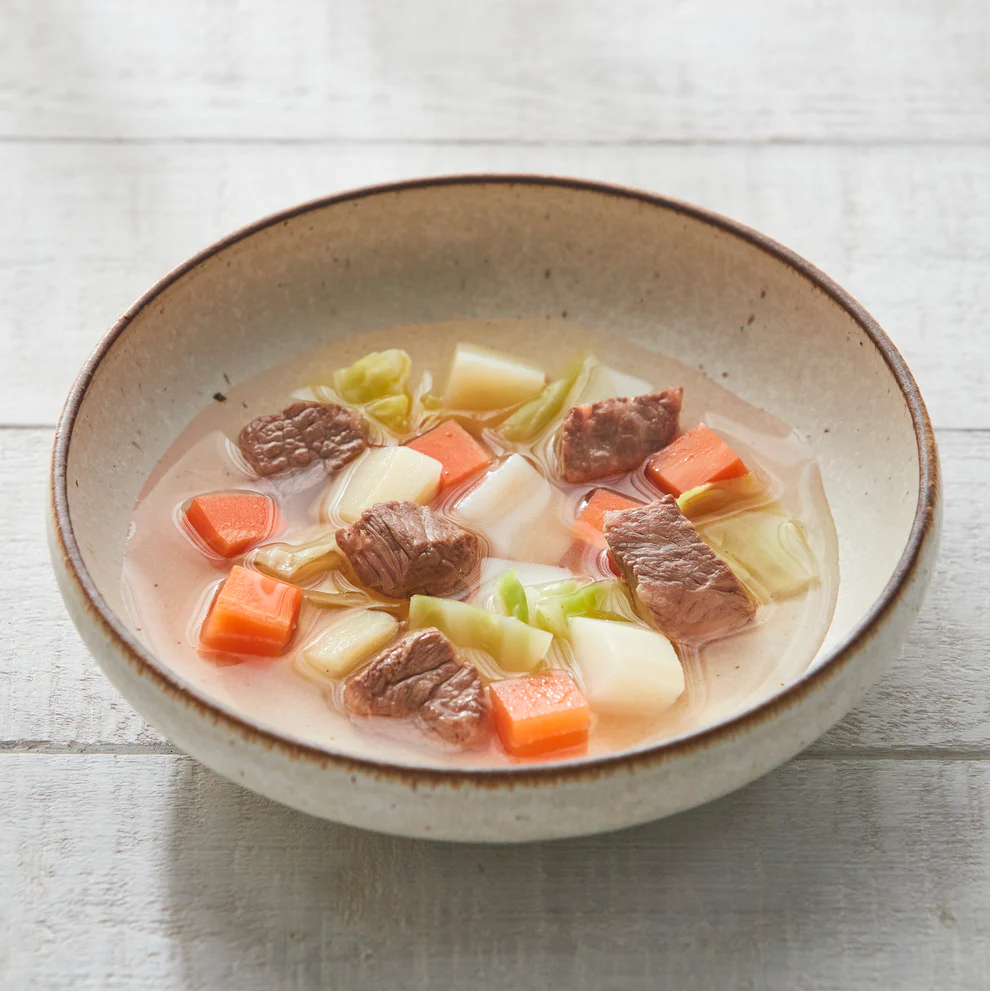 eugreen狗狗常溫高級鮮食包 - 牛肉蔬食法式燉菜。