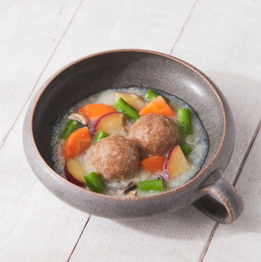 eugreen狗狗常溫高級鮮食包 - 鹿肉蘑菇奶油溫蔬燉湯。