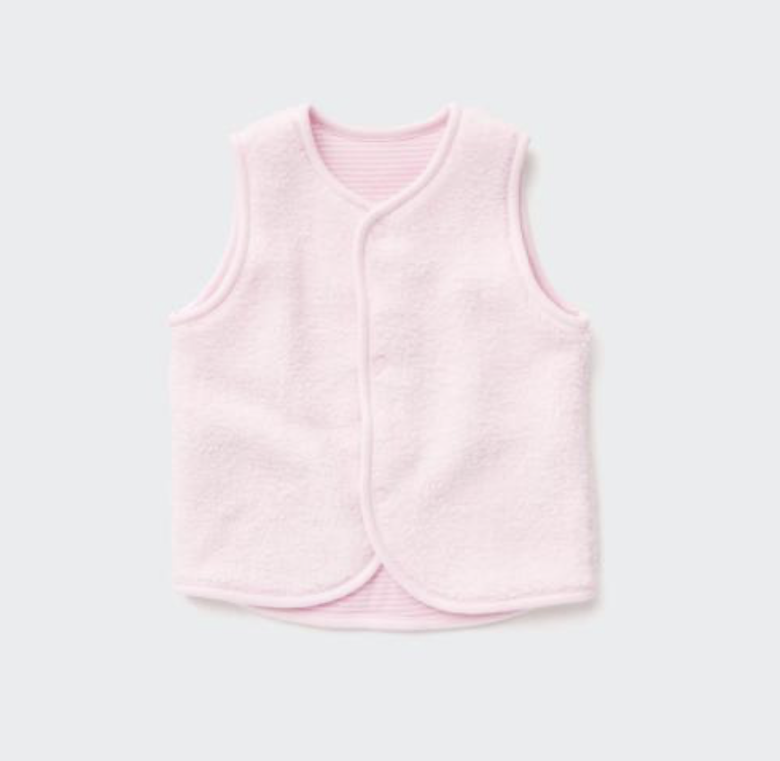 UNIQLO毛絨雙面背心