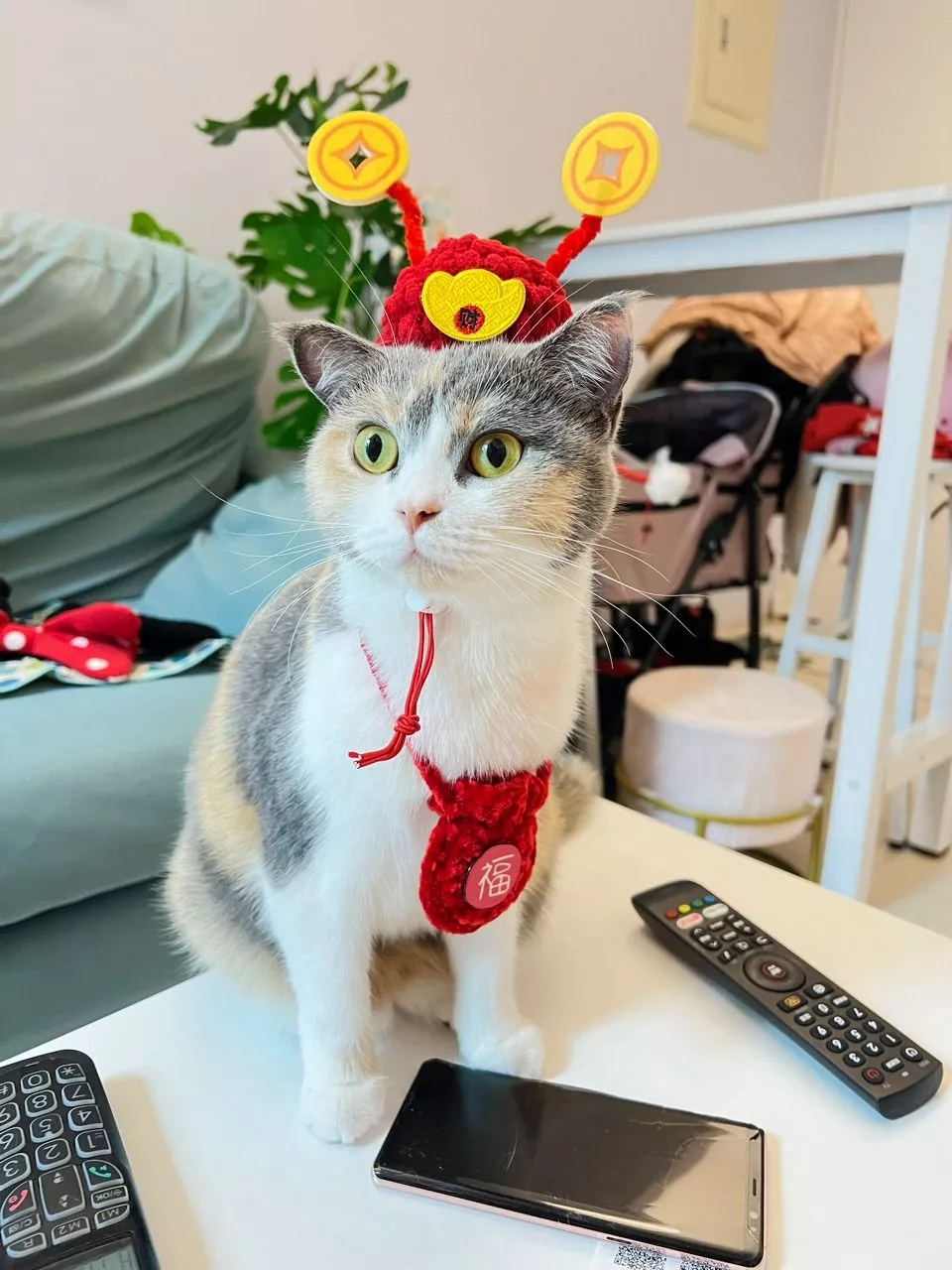 有種財神爺到家了的寓意。