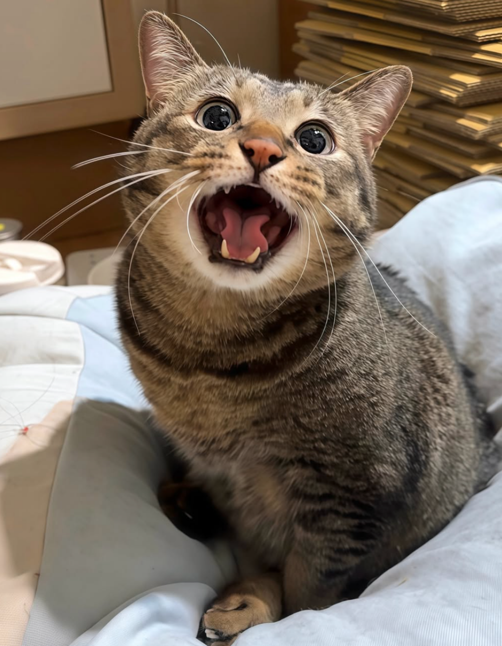 被媽媽養得很好呢～