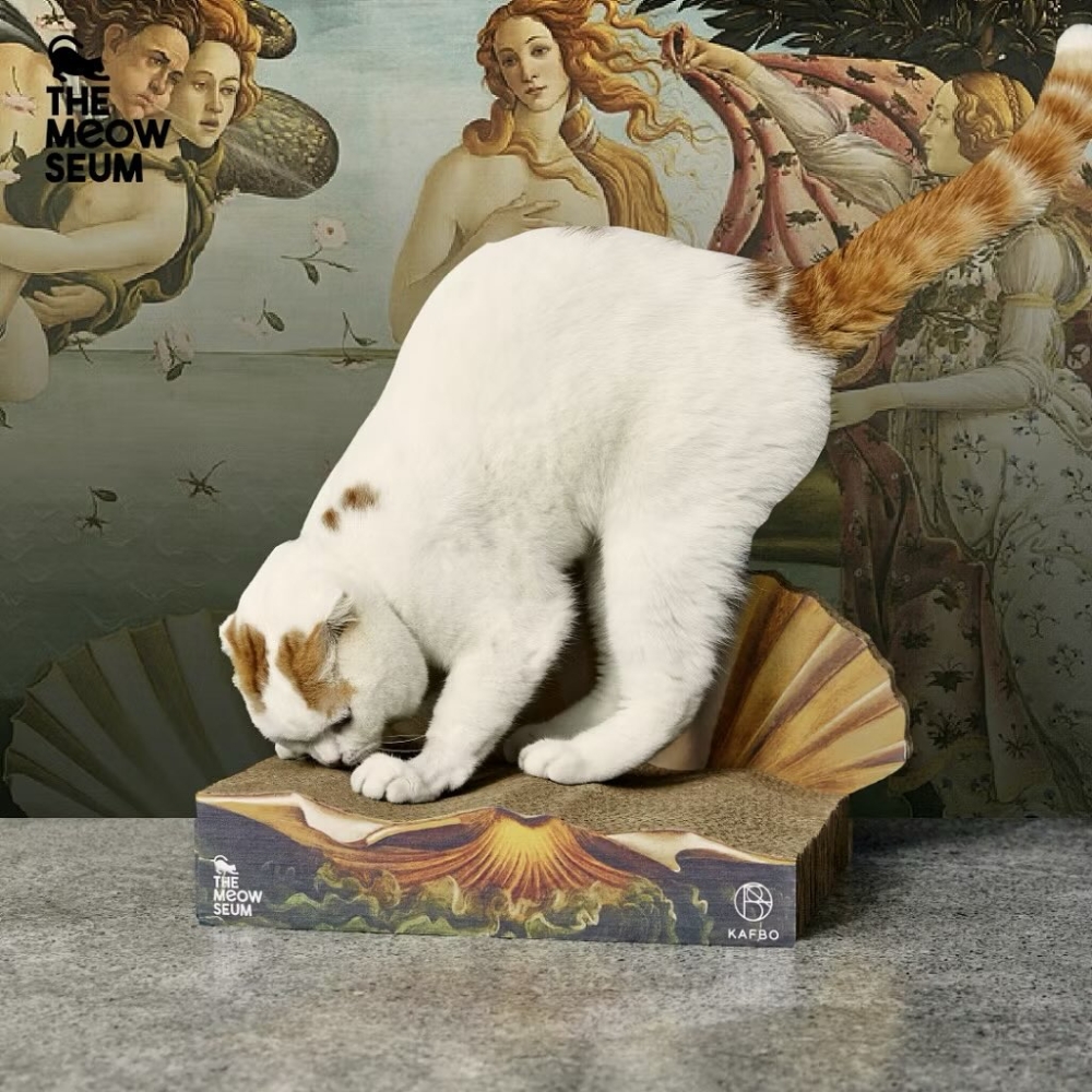 經典畫作《維納斯的誕生》也很好看～