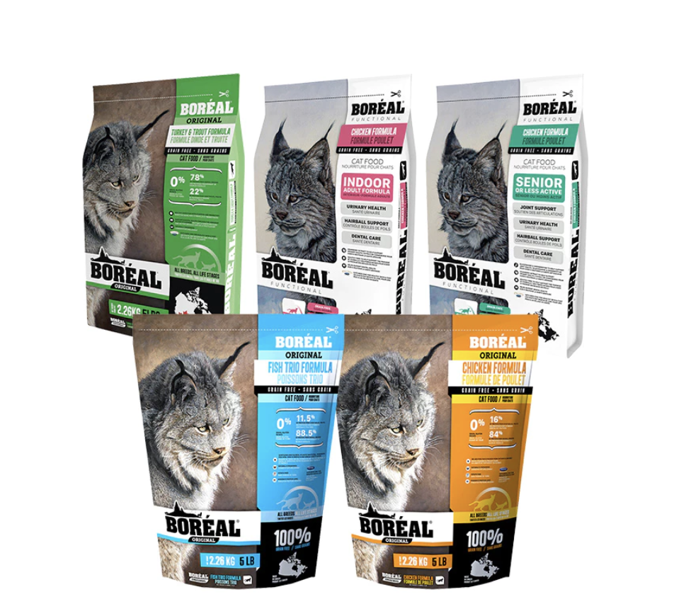 適合需要高蛋白飲食與腸胃調理的貓咪。