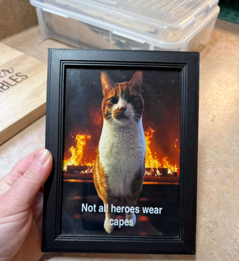 簡直就是烈火英雄啦！