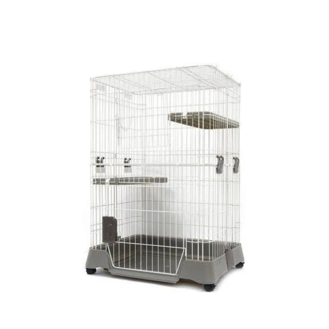 雙層貓籠是針對都會空間與初養貓族群設計的經典入門款。