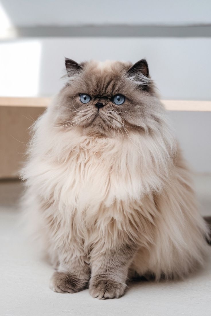 雙魚座是波斯貓。