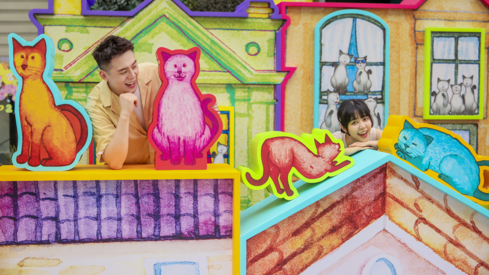 在這個場景中，大家可以探訪貓爸爸Sam的背囊～