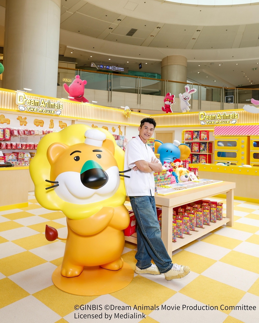 《愉快動物餅大電影》中講述動物們的一場大冒險， ELEMENTS 圓方同樣有「愉快動物大冒險」讓大家親身挑戰! 完成任務，即可獲得具收藏價值的電影角色小卡！