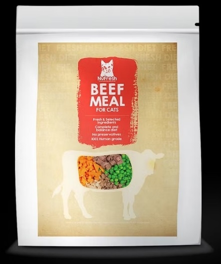 NuFresh堅持只採用 100% 人用等級的天然食材，並保證所有肉類皆為合法進口。