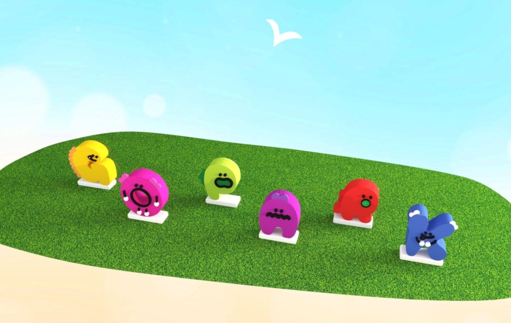 由升級再造車胎堆疊出的障礙關卡「GO Play 車胎疊疊樂」。