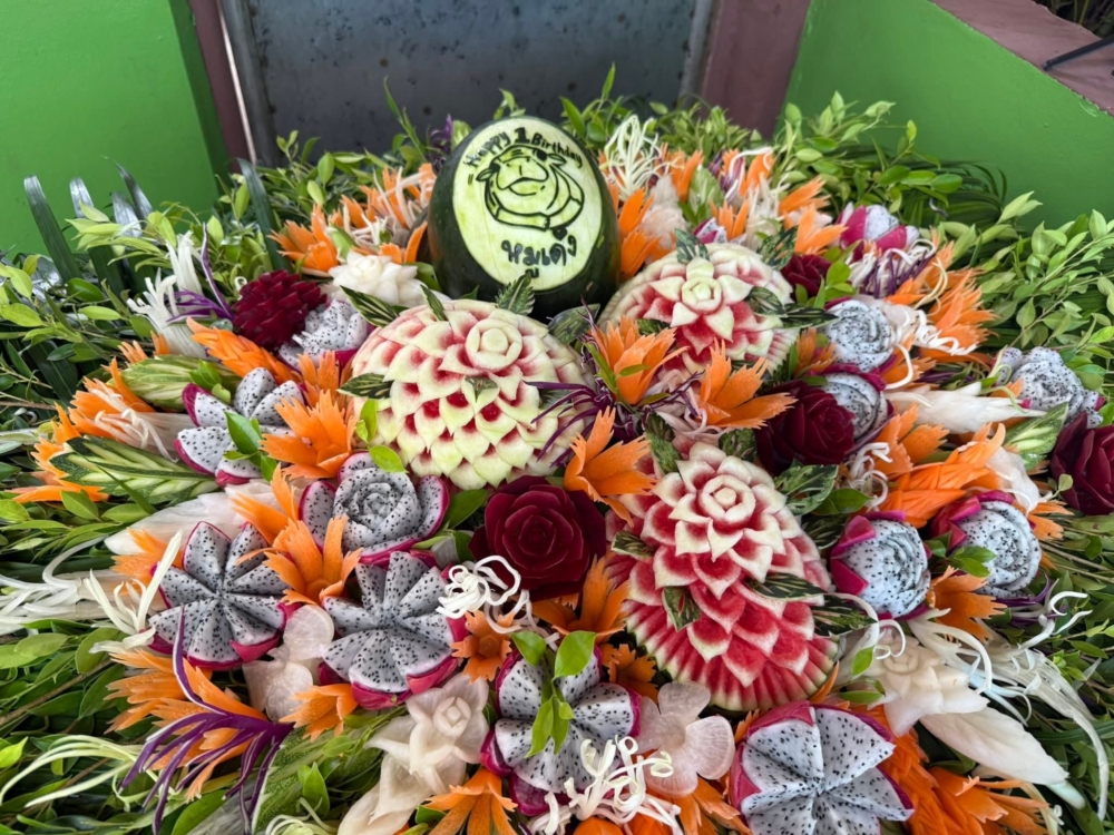 春武里府綠山野生動物園為她舉辦了一連四天的慶生派對，吸引了超過12,000名遊客朝聖。