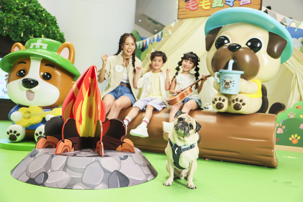 「毛毛夏令營」於7月25日至8月31日同大家一齊Chill住fun,享受露營歡樂氣氛!
