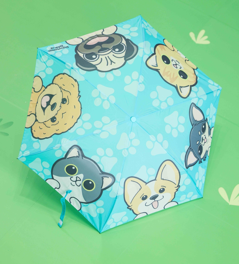 獨家限量Pawsome Island雨傘換領。