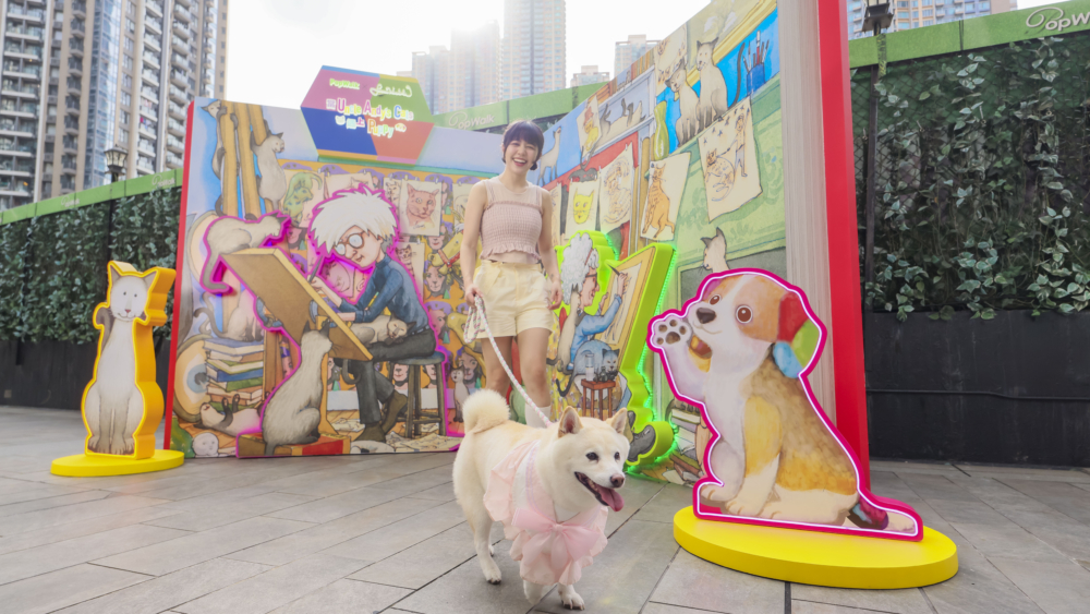 《PopWalk x James Warhola 當Uncle Andy’s Cats遇上Puppy》主題場景