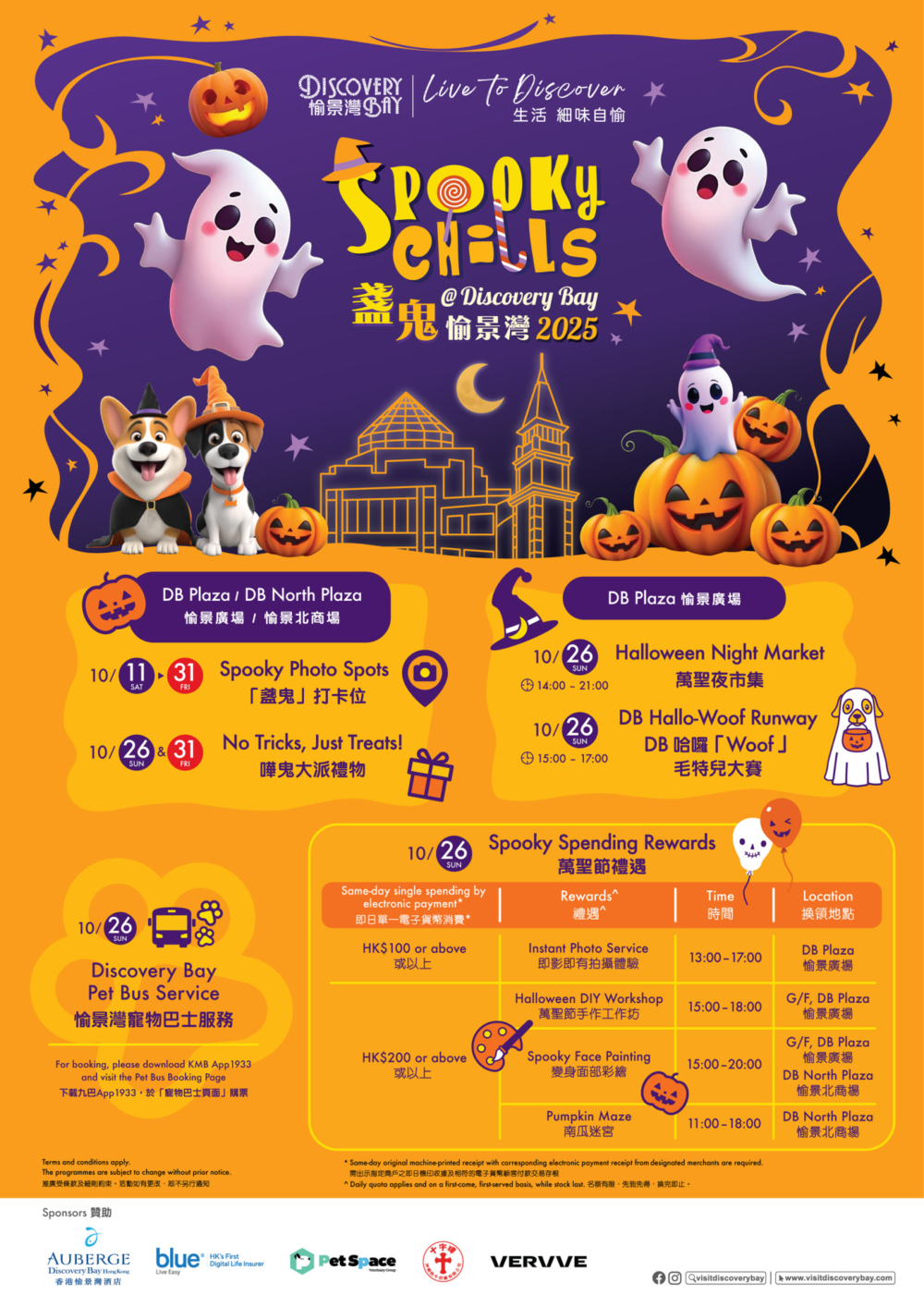 萬聖節寵物好去處2025。