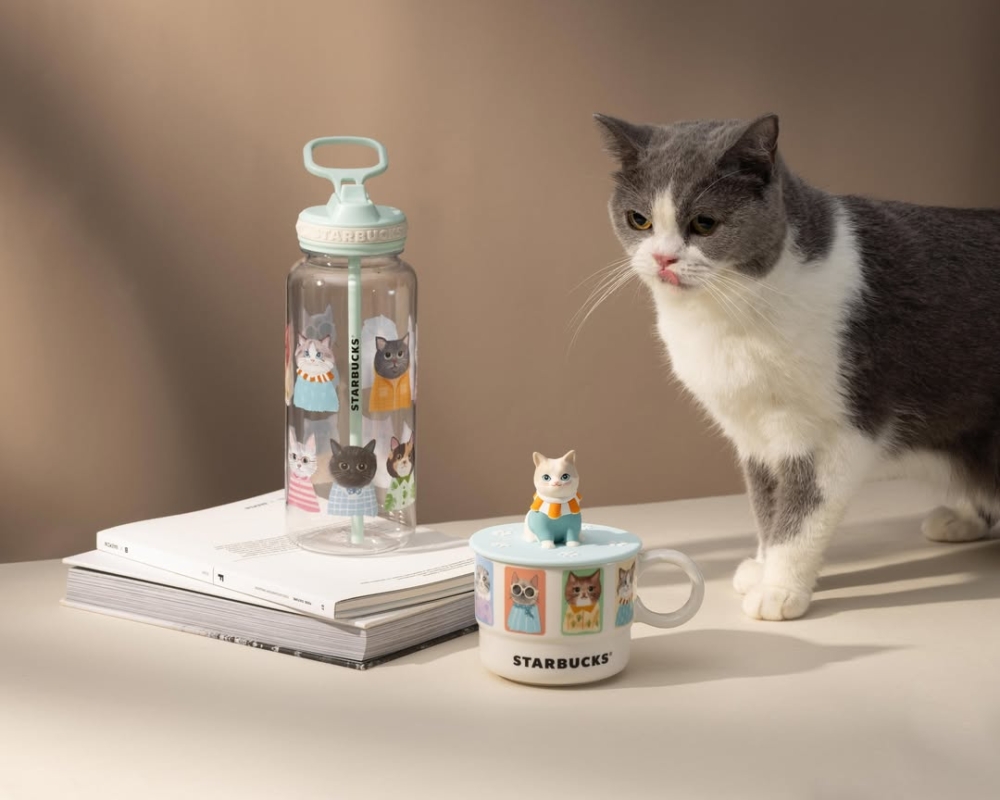 星巴克貓咪主題系列萌勢登場