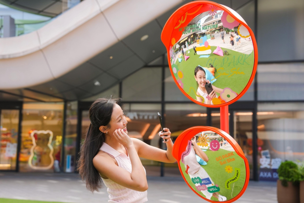 「身心Chill區」巨型裝置打造療癒心靈勝地