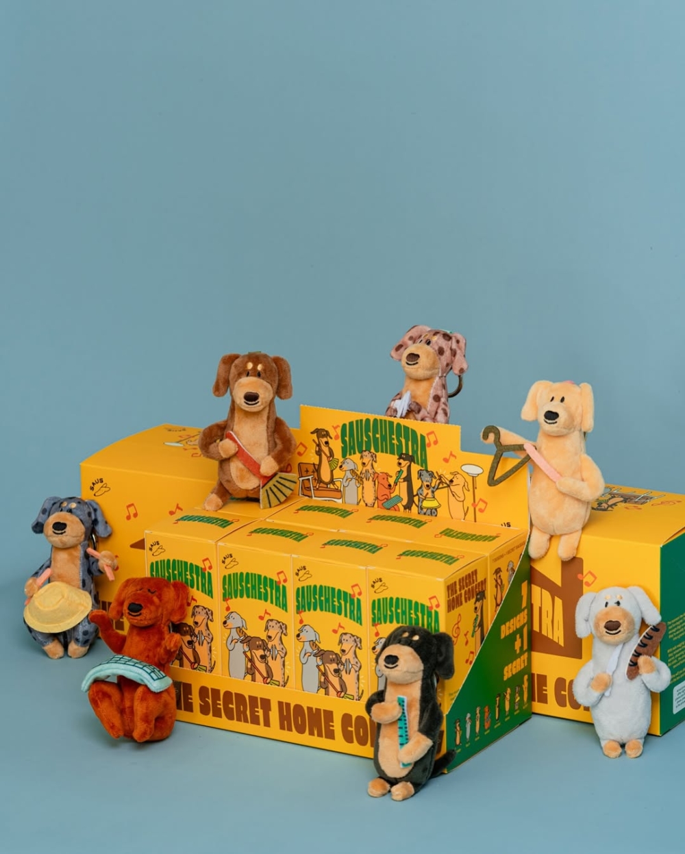 整個系列共有8款＋隱藏版。