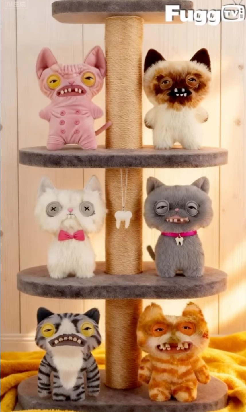 「醜萌」進化可愛！FUGGLER 推出全新「Alley Cats」系列，這次貓奴真的忍不住了！