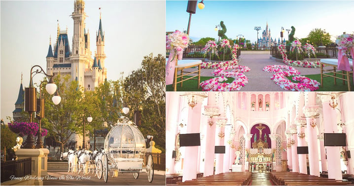 童話婚禮不是夢！在迪士尼城堡舉辦婚禮...還有5個世界夢幻的婚禮地點