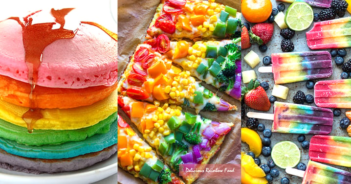 彩虹小天堂～13款意想不到的彩虹美食...帶來視覺及味蕾的完美衝擊！