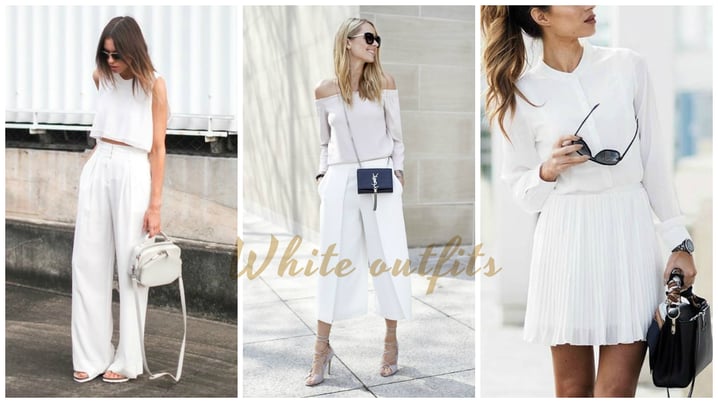 夏天就是要穿全白的啊！5款氣質全白穿搭…讓男生看出妳的純潔氣質
