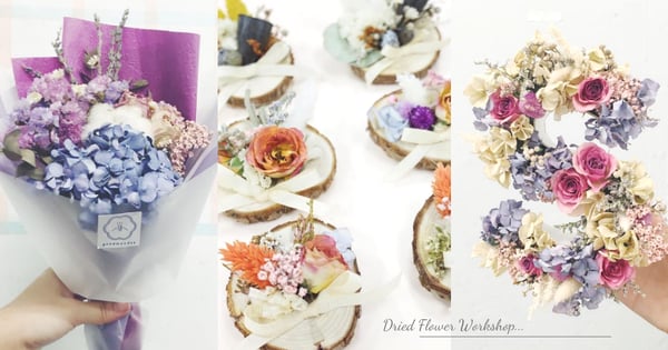 永遠綻放的美麗 唯美花藝工作室 Diy屬於你的乾燥花飾物 Girlstyle 女生日常