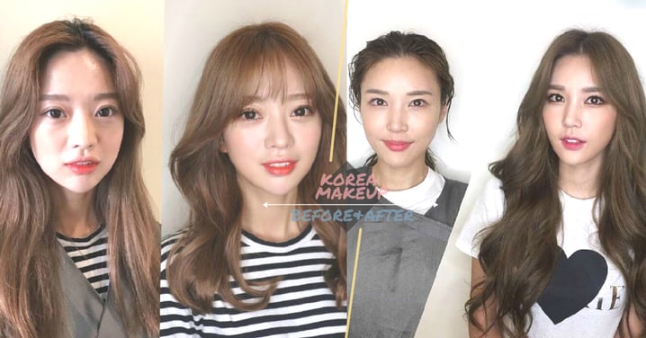 果然是七分靠打扮啊！10個韓國女生換妝髮的Before&After，造型師麻煩我要預約！