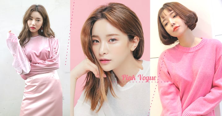 冬天不再是黑白灰的世界！韓國「粉色時尚」強勢來襲，彩妝、服飾到小物都要ALL PINK！