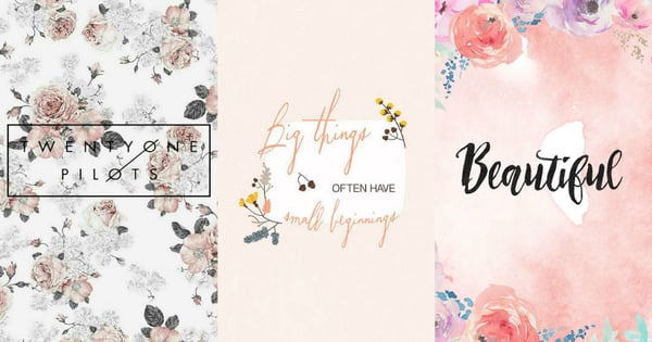 送自己一個秘密花園 款唯美花系手機桌布 姐不用再等男友送花了 Girlstyle 女生日常