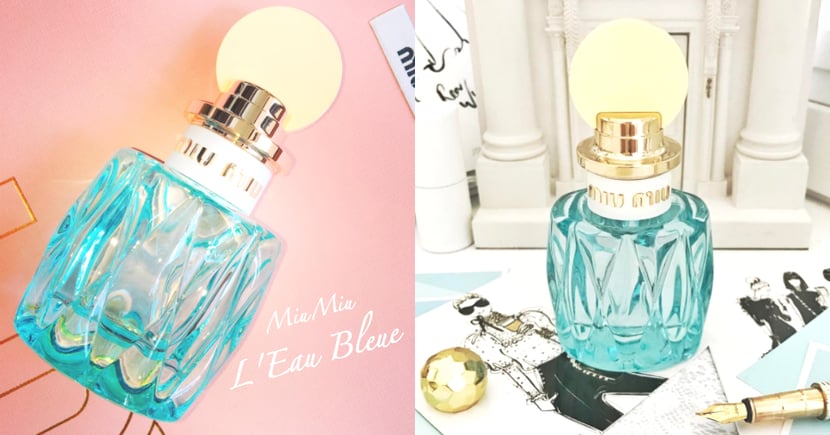 日妞瘋搶 Miu Miu 天使藍香水 琉璃般透亮的水藍色配上鈴蘭小清新香氣 Girlstyle 女生日常