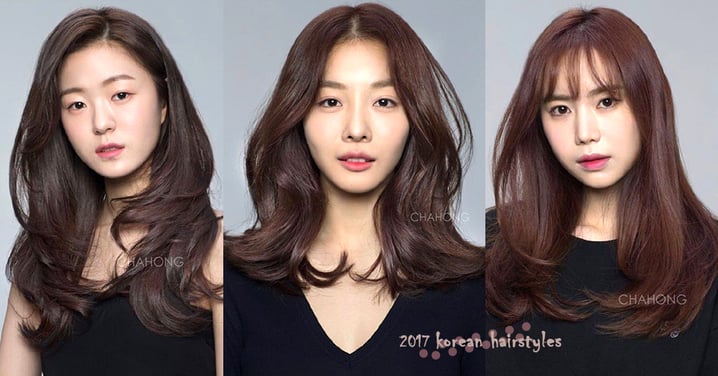不可把長髮浪費掉！韓國2017年流行的髮型，要做一點漂亮造型才是留長髮的意義啊～