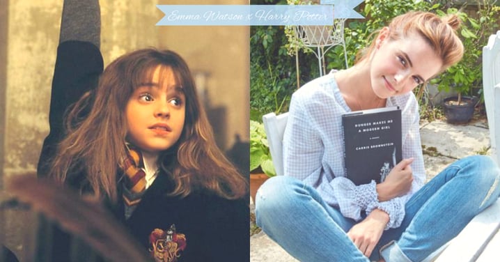 相隔16年的「哈利波特」小秘密！Emma Watson 可愛的「壞習慣」，根本就是妙麗的最佳人選～