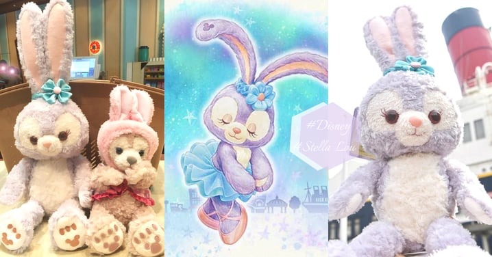 女孩又多一個可愛人物選擇！東京迪士尼限定兔子新成員Stella Lou，薰衣草紫完全追擊少女心！